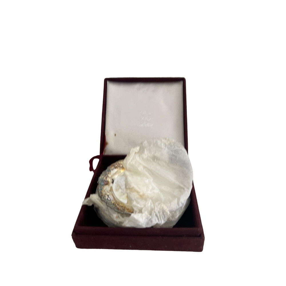 Vintage Classic Silver Collection by Crea Milano 6 Coaster Set in Velvet Case
